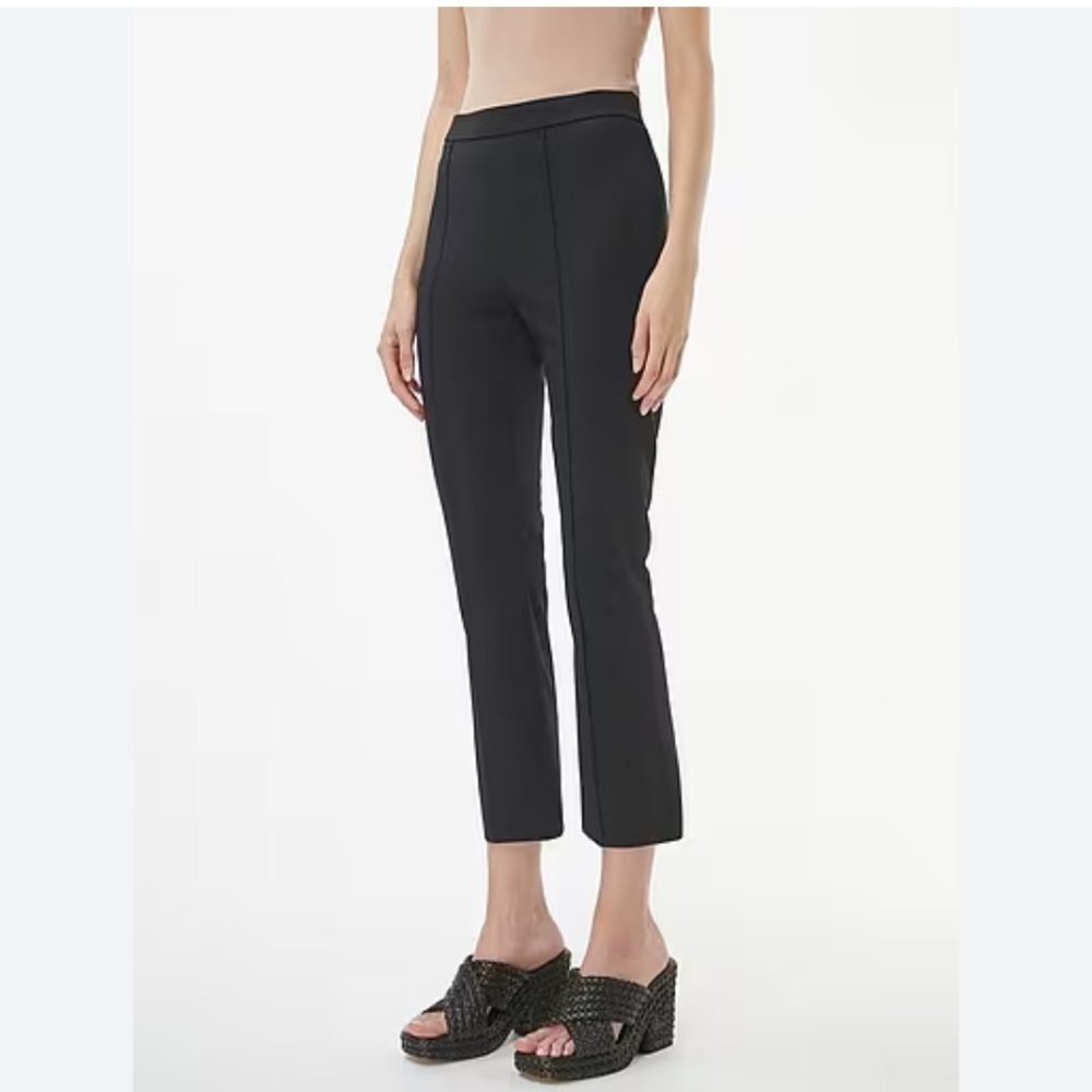 Raffaello Rossi Black Macy B 6/8 Cropped Stretch Pants - 44EU/12-14 🇮🇹